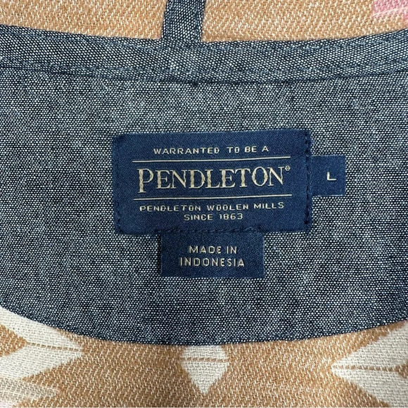 Pendleton Oversized Double Soft Hoodie. Sz: Large - Picture 7 of 9
